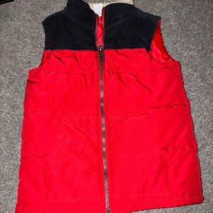 Carter's Red and Black Kids Puffer Vest
